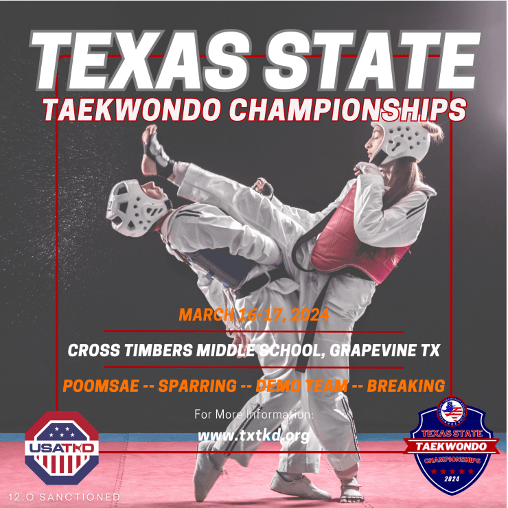 USA Taekwondo 2024 USATKD Texas State Championships